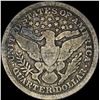 Image 2 : 1892 Silver Barber Quarter NICELY CIRCULATED