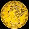 Image 1 : 1901-S Gold $5 Half Eagle UNCIRCULATED