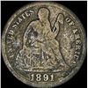 Image 1 : 1891-S Silver Seated Liberty Dime HIGH GRADE