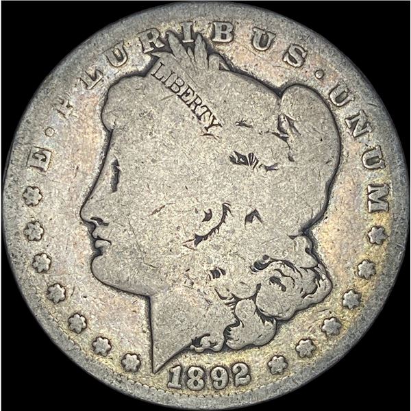 1892-S Silver Morgan Dollar NICELY CIRCULATED