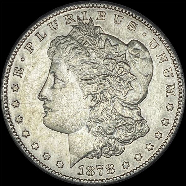 1878-S Silver Morgan Dollar CLOSELY UNCIRCULATED