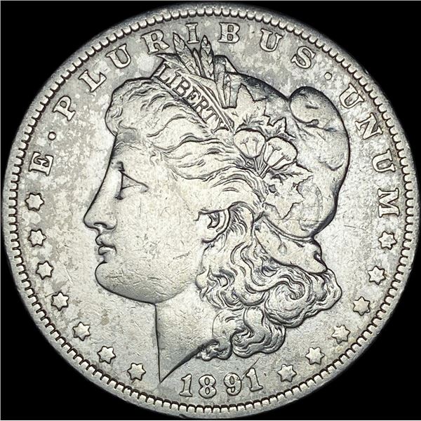1891-O Silver Morgan Dollar CLOSELY UNCIRCULATED