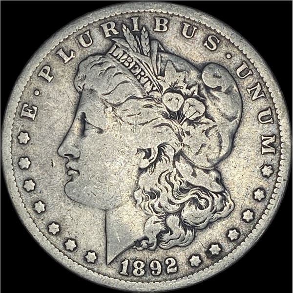 1892-S Silver Morgan Dollar NICELY CIRCULATED