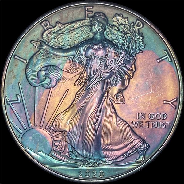 2020 1 oz Silver American Eagle $1 SUPERB GEM BU