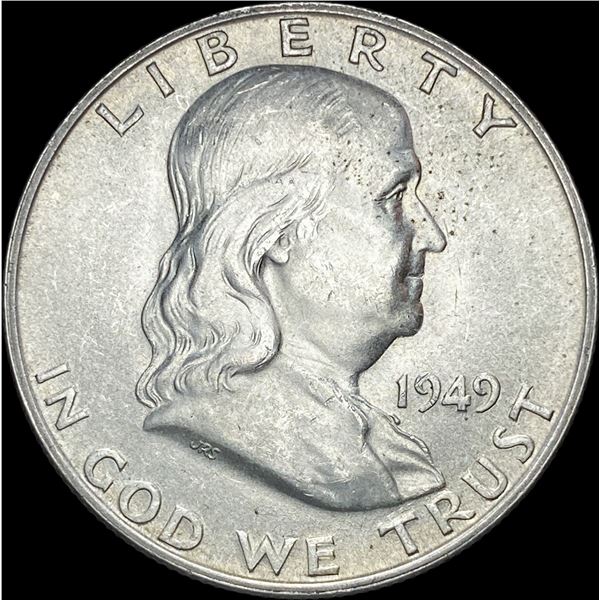 1949-D Silver Half Dollar Franklin UNCIRCULATED