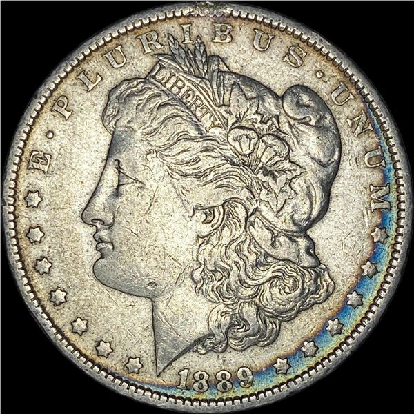 1889-S Silver Morgan Dollar CLOSELY UNCIRCULATED