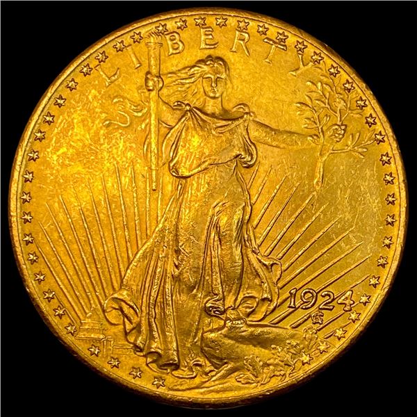 1924 $20 Saint-Gaudens Double Eagle UNCIRCULATED