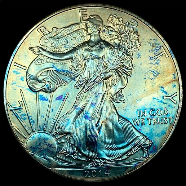 2014 1 oz Silver American Eagle $1 SUPERB GEM BU