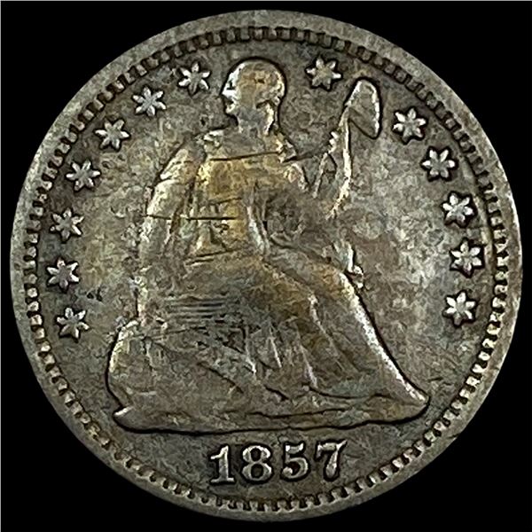 1857-O Silver Half Dime NICELY CIRCULATED