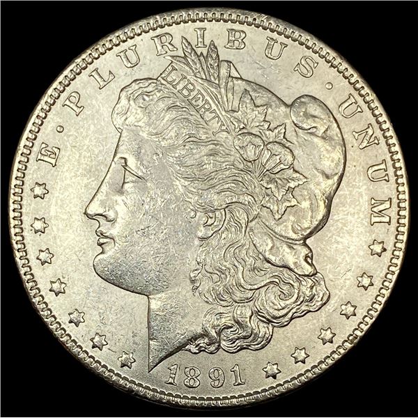 1891 Silver Morgan Dollar UNCIRCULATED