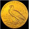 Image 2 : 1908 Indian Head $2.50 Gold Quarter Eagle CLOSELY UNCIRCULATED