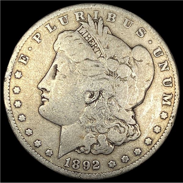 1892-S Silver Morgan Dollar NICELY CIRCULATED