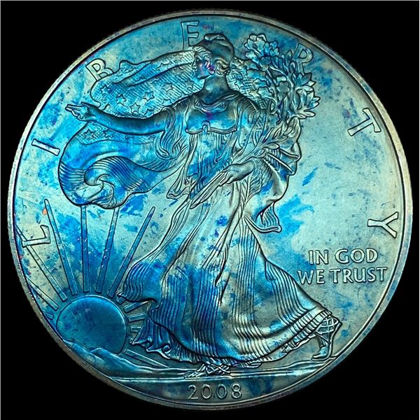 2008 1 oz Silver American Eagle $1 SUPERB GEM BU