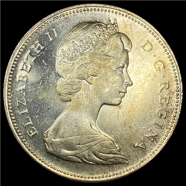 1966 Canada Silver Dollar LIGHTLY CIRCULATED