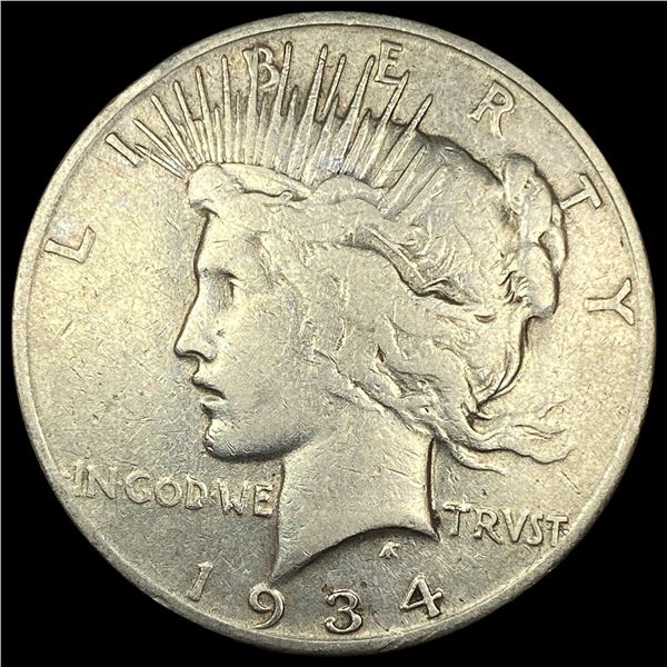 1934 Silver Peace Dollar UNCIRCULATED