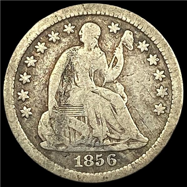 1856-O Silver Half Dime NICELY CIRCULATED