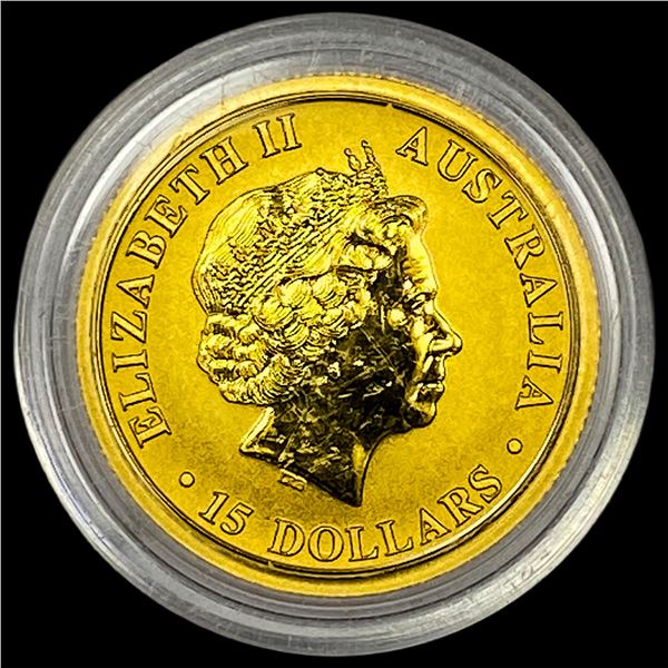 2018 1/10 oz Gold Australian Wedge-Tailed Eagle $15 GEM PROOF
