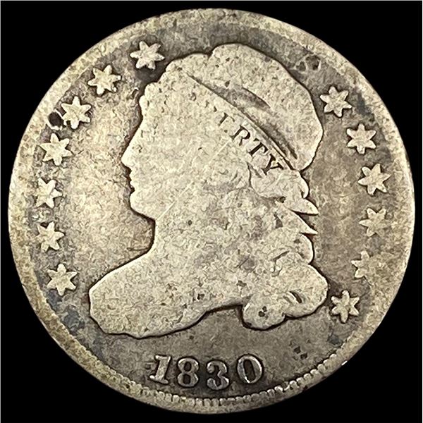1830 Capped Bust Dime NICELY CIRCULATED