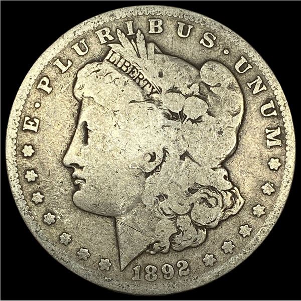 1892-S Silver Morgan Dollar NICELY CIRCULATED