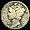 Image 1 : 1921 Silver Mercury Dime NICELY CIRCULATED