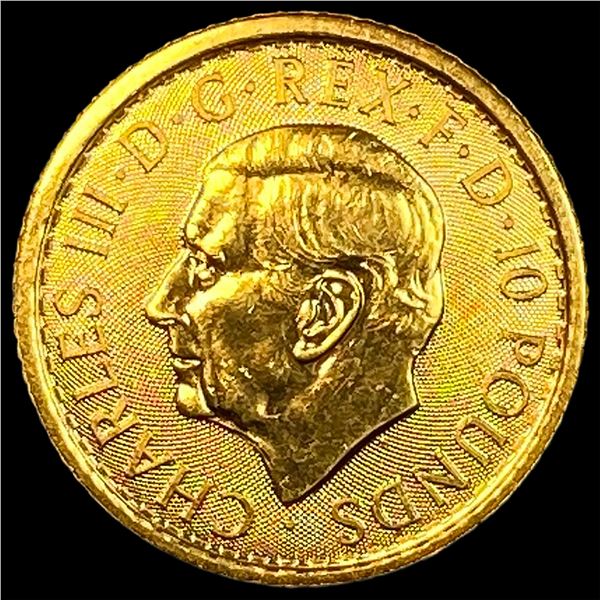 2023 Gold 1/10 oz Britannia Ã‚Â£10 GEM PROOF