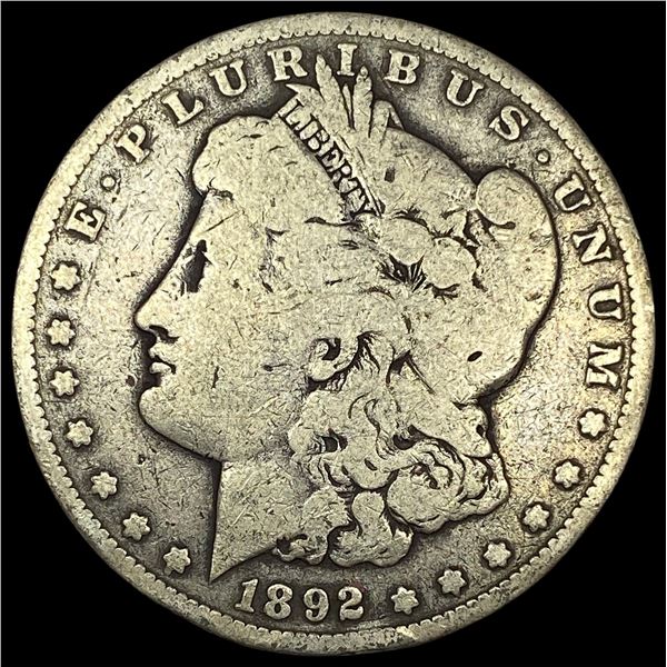 1892-S Silver Morgan Dollar NICELY CIRCULATED