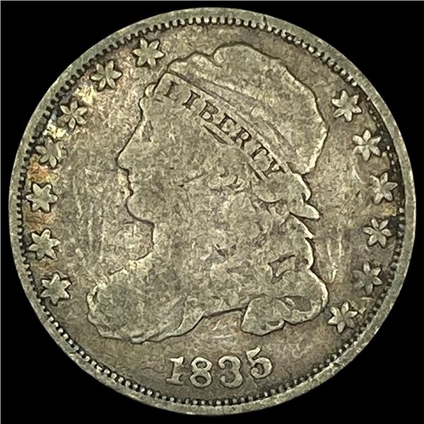 1835 Capped Bust Dime NICELY CIRCULATED