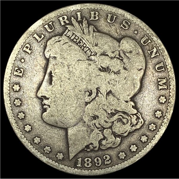 1892-S Silver Morgan Dollar NICELY CIRCULATED