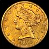 Image 1 : 1900-S Gold $5 Half Eagle UNCIRCULATED