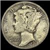 Image 1 : 1921 Silver Mercury Dime NICELY CIRCULATED