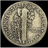 Image 2 : 1921 Silver Mercury Dime NICELY CIRCULATED