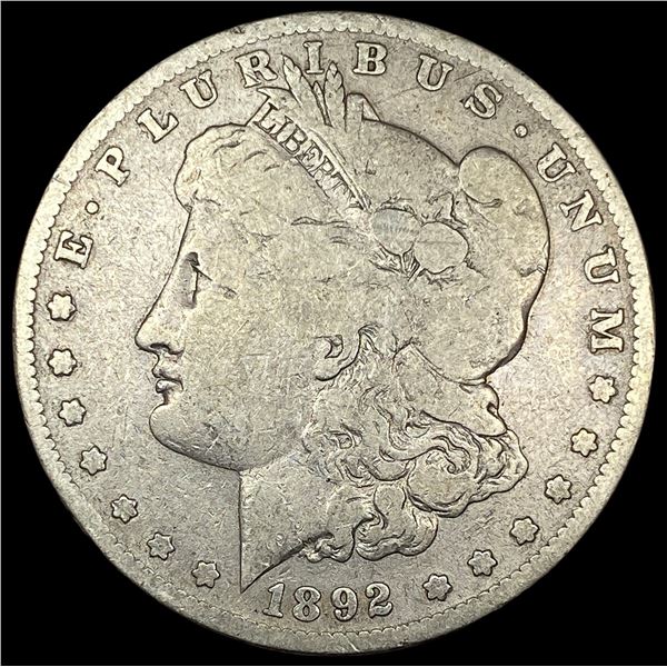 1892-S Silver Morgan Dollar NICELY CIRCULATED