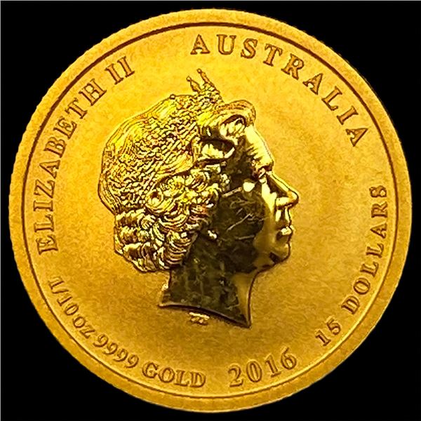2016 Australia 1/10 oz Gold $15 Victory in the Pacific GEM PROOF