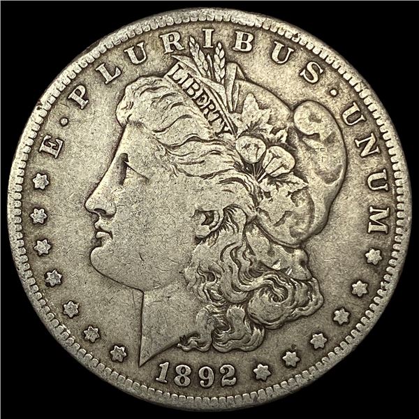 1892-S Silver Morgan Dollar NICELY CIRCULATED