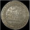 Image 2 : 1729 German Brunswick Silver 24 Mariengroschen HIGH GRADE