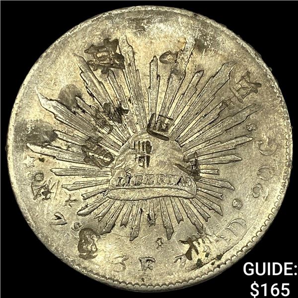 Mexico Silver 8 Reales CLOSELY UNCIRCULATED