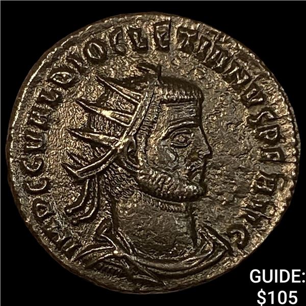 Roman Diocletian 284-305 AD BI Nummus CHOICE AU