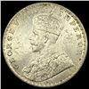 Image 1 : 1919 British-India Silver Rupee UNCIRCULATED