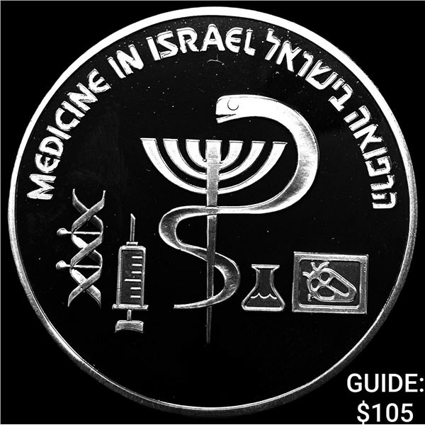 1995 Isreal Silver 2 Sheqalim CHOICE PROOF