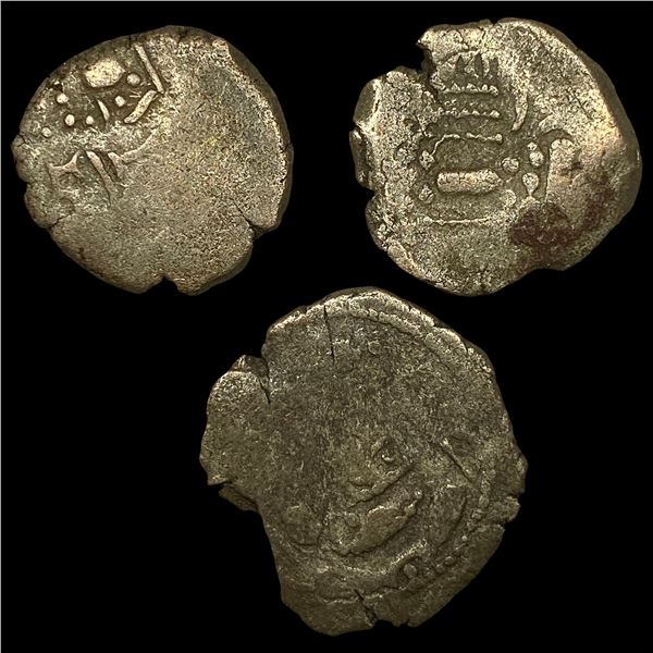 [3]780-980 AD Pratihara Empire Silver Drachm NEARLY UNCIRCULATED