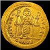 Image 2 : 603-607 AD Constantinople Gold Solidus UNCIRCULATED