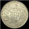 Image 2 : 1919 British-India Silver Rupee UNCIRCULATED