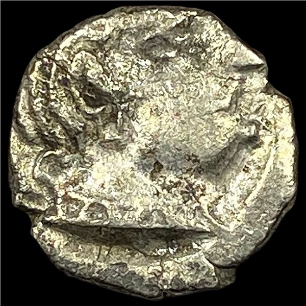 278-295 AD India Western Satraps Silver Drachm NEARLY UNCIRCULATED