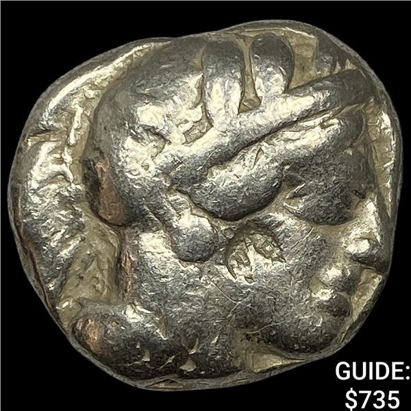 393-294 AD Attira, Athens Silver Tetradrachm NEARLY UNCIRCULATED
