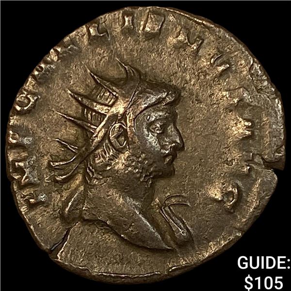Roman Gallienus 253-268 BI Dbl Denarius CHOICE AU