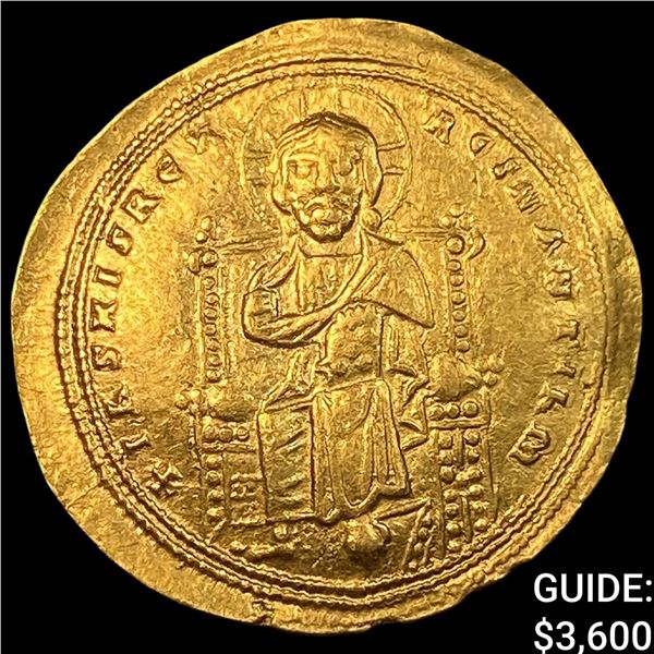 1028-1034 Constantinople Gold Histamenon Nomisma CHOICE AU