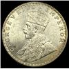 Image 1 : 1917 British-India Silver Rupee UNCIRCULATED