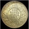Image 2 : 1917 British-India Silver Rupee UNCIRCULATED