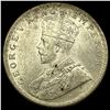 Image 1 : 1919 British-India Silver Rupee UNCIRCULATED