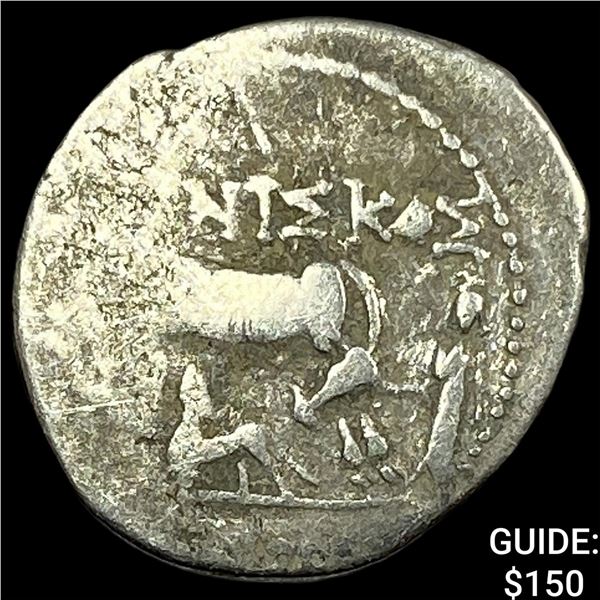 260-167/98 BC Illyria Silver Drachm NEARLY UNCIRCULATED